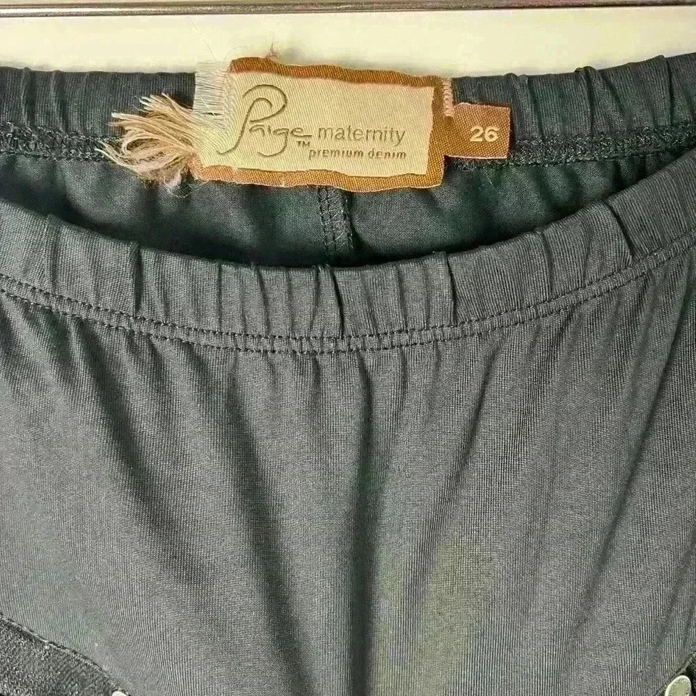 Paige Blue Heights Skinny Maternity Jeans - Picture 7 of 7